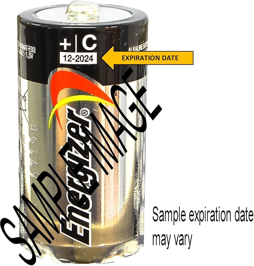 Amazon.com: ENERGIZER E93 Max ALKALINE C BATTERY Made in USA Exp