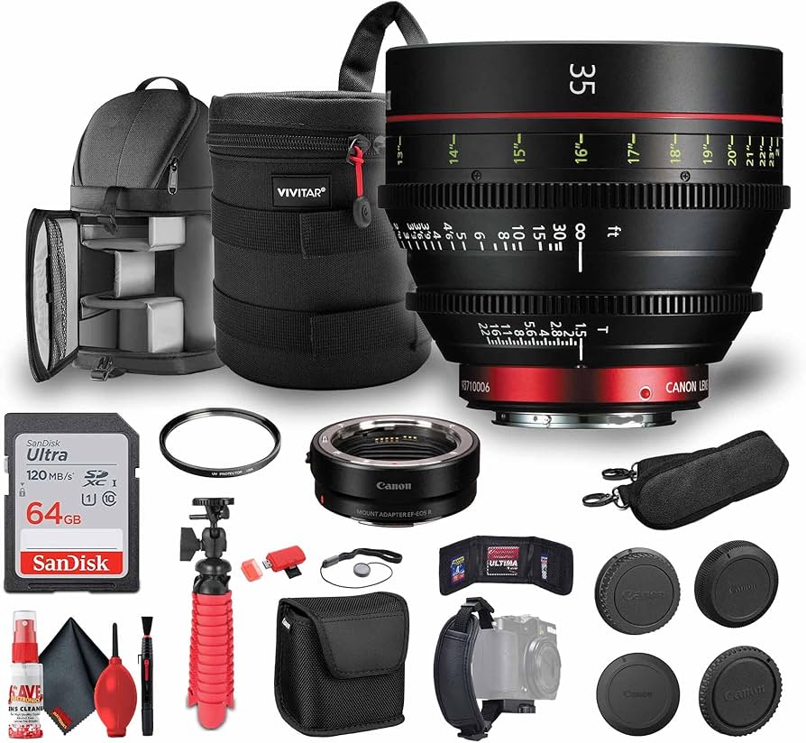 Amazon.com : Canon CN-E 35mm T1.5 L F Cinema Lens (EF Mount