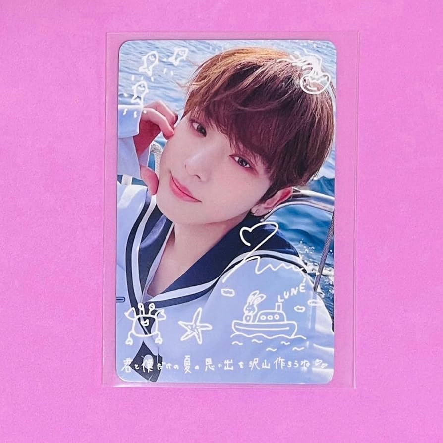 &TEAM ハルアHARUA weverse ラキドロ 手書きトレカ001