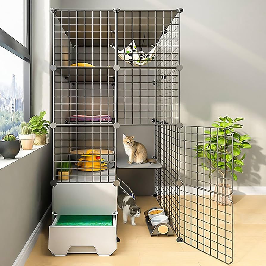 小動物用 四階建てケージ