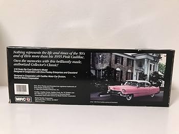 Amazon.co.jp: MRC 1/18 1955 ピンクキャデラック エルビスプレスリー