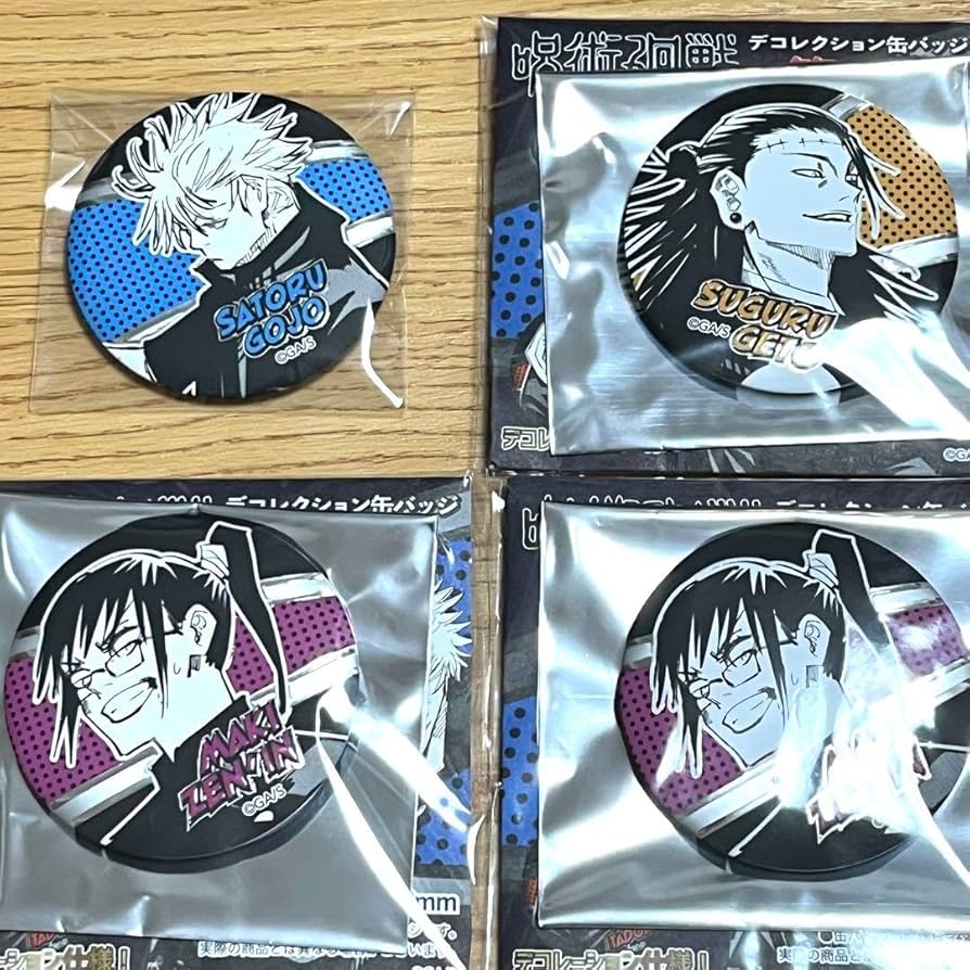 呪術廻戦 真希 コレクション缶バッジセット 【公式通販】 呪術廻戦