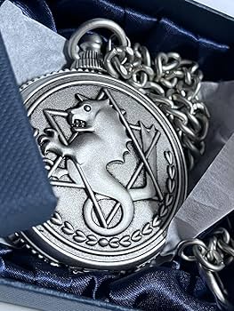 鋼の錬金術師 エドの銀時計 LIMITED EDITION 懐中時計 銀時計