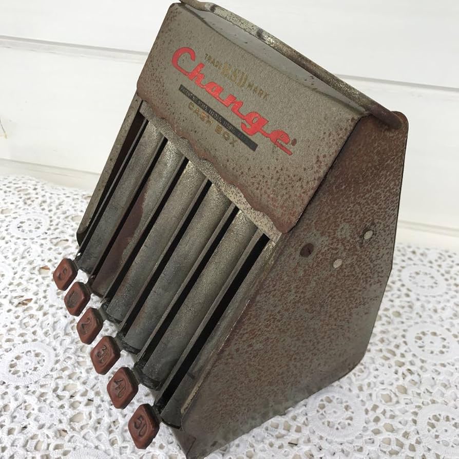 Amazon.co.jp: ヴィンテージ アナログ 釣銭機 レジスター 手動 CASH