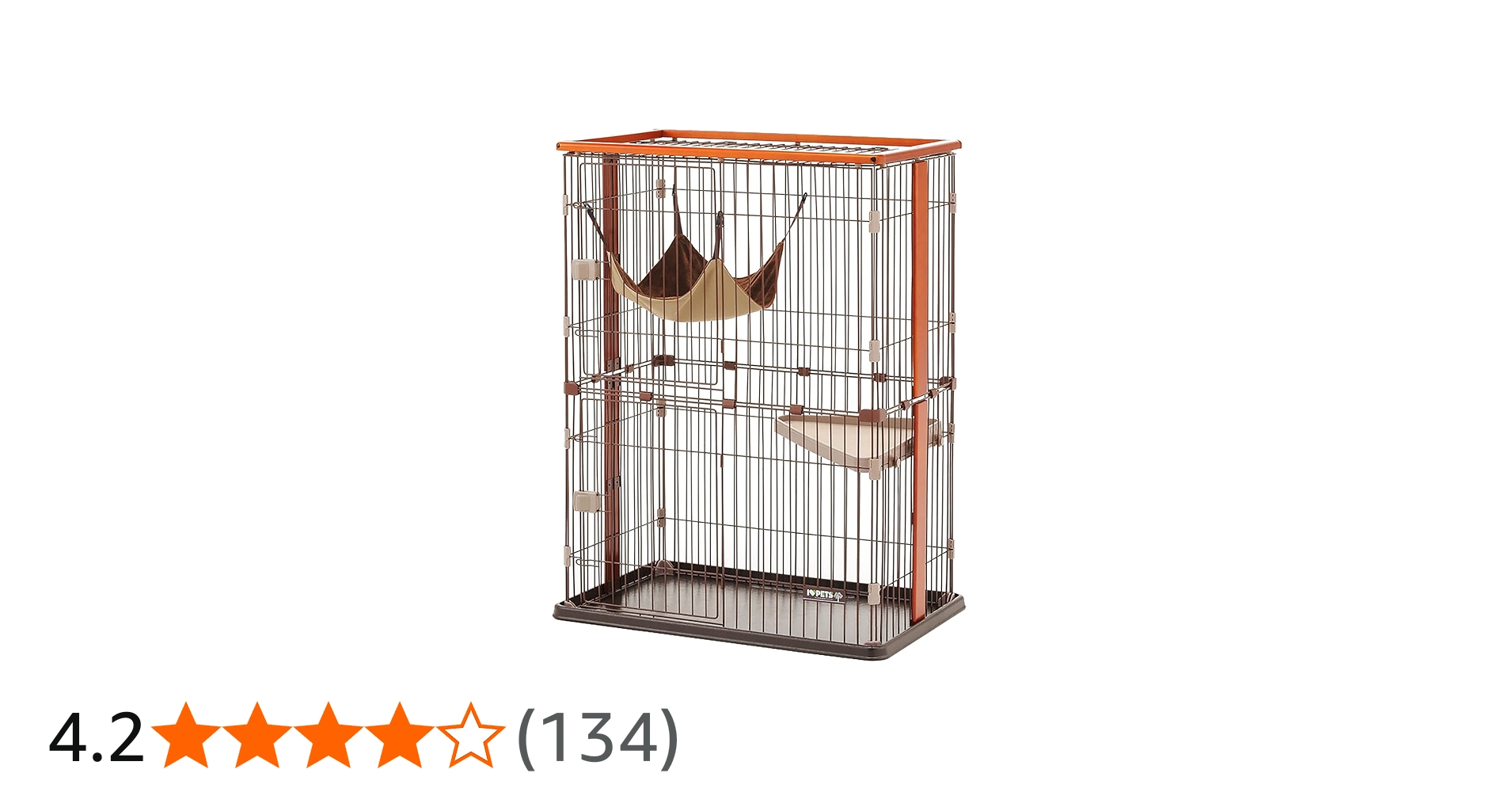 Amazon | ボンビアルコン (Bonbi) ウッドワンサークル キャット 2段