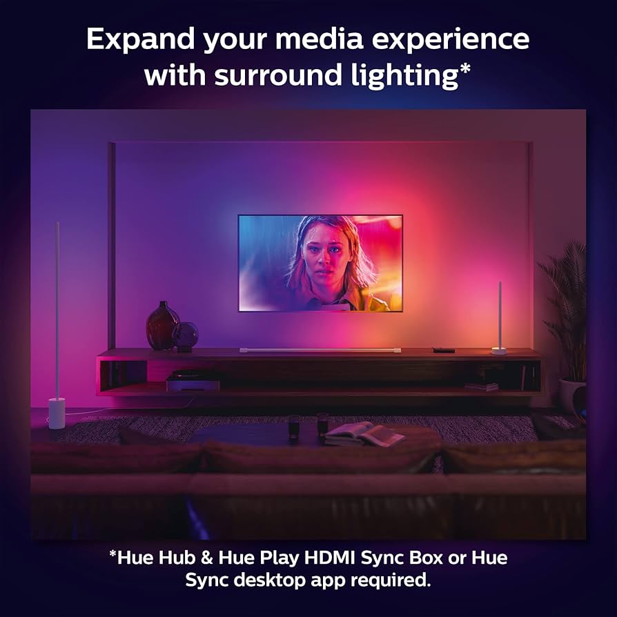 Amazon.com: Philips Hue RGB Play Gradient LED Smart Light Tube