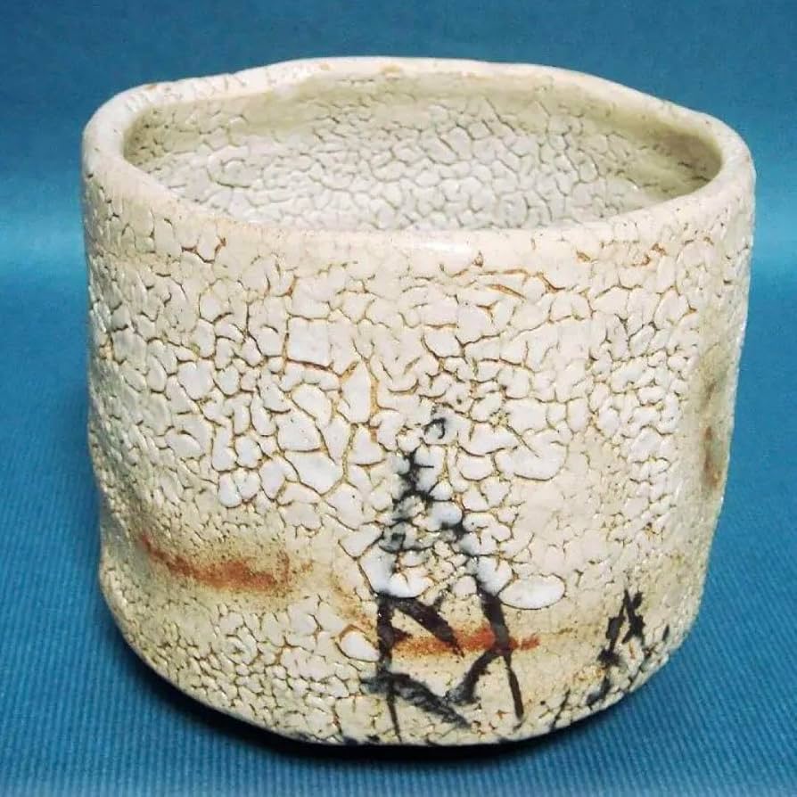 444『梅絵 抹茶茶碗』 /骨董品 古美術 古玩 アンティーク 【公式通販】