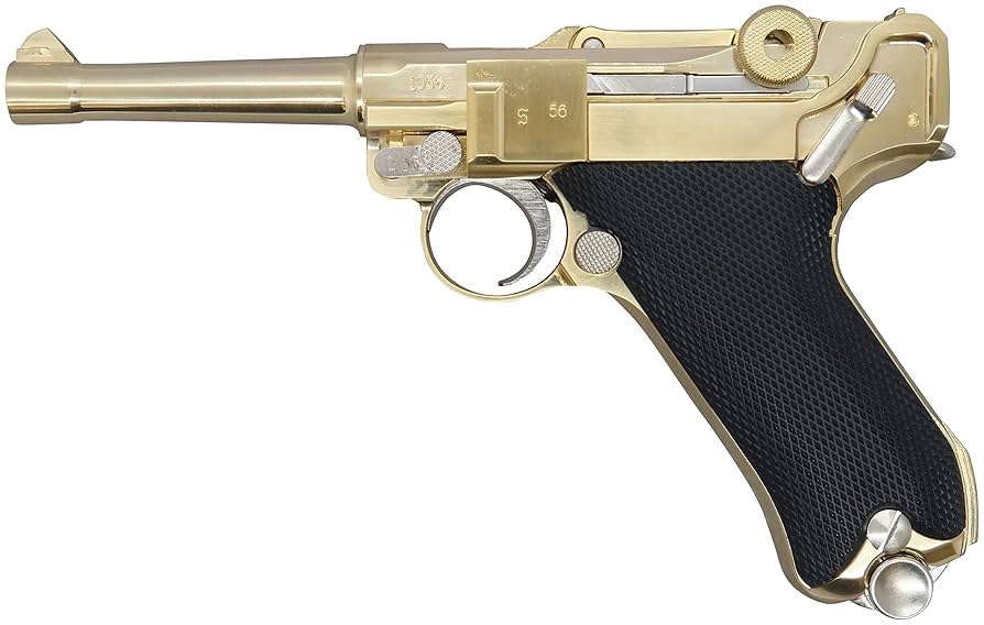 MGC製ABS樹脂モデルガン ルガー P－08フレームシルバー SPG合法品 MGC製