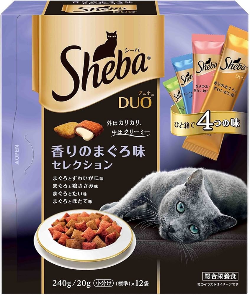 Amazon | 【旧品価格】シーバ (Sheba) キャットフード デュオ 香りの