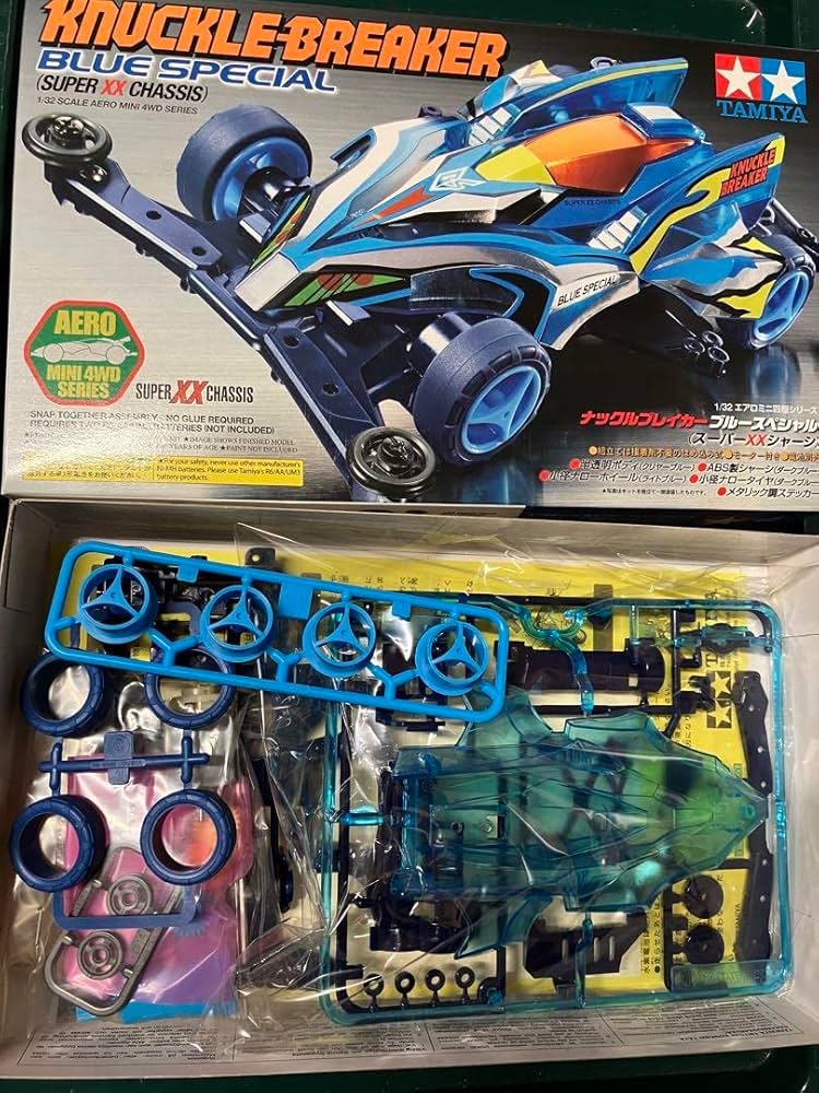 Amazon.co.jp: タミヤ ミニ四駆 ナックルブレイカー ブルースペシャル