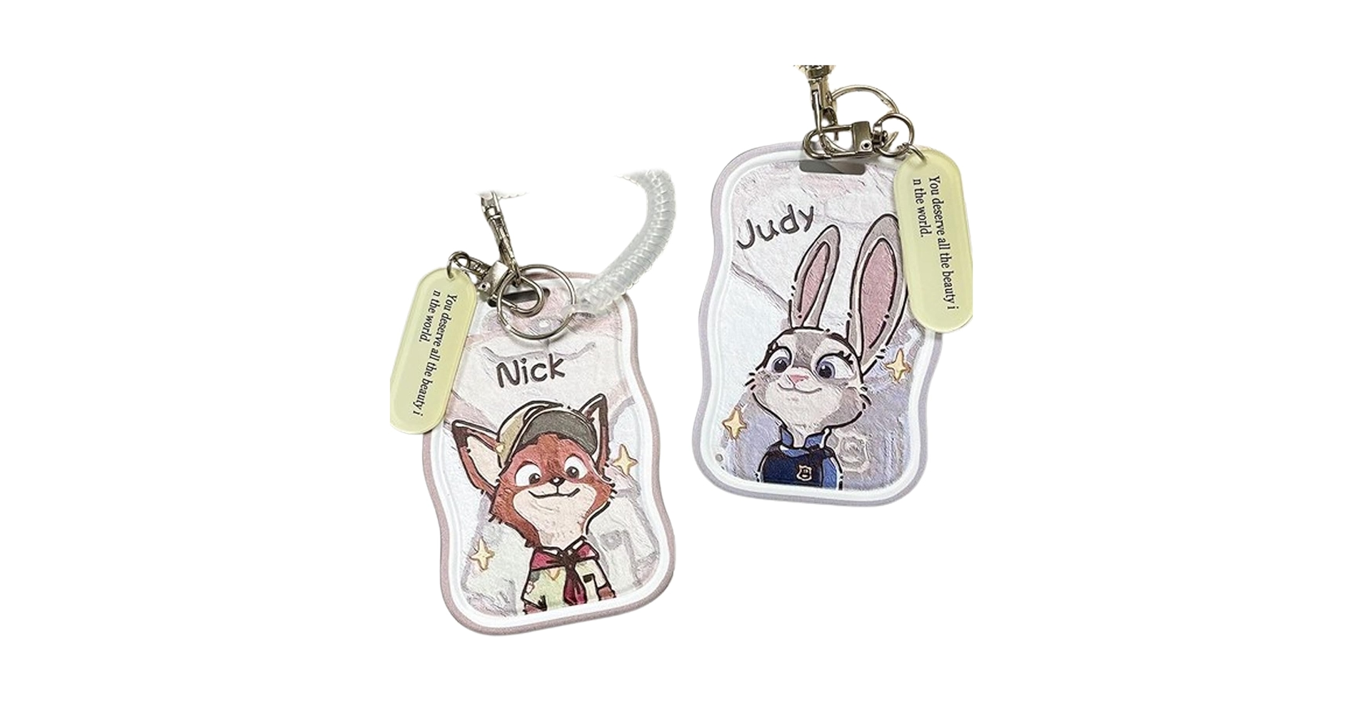 ディズニー ズートピア ポシェット パスケース ジュディ ニック