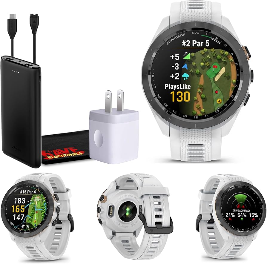 Amazon.com: Garmin Approach S70 42MM GPS Golf Fitness Preimum