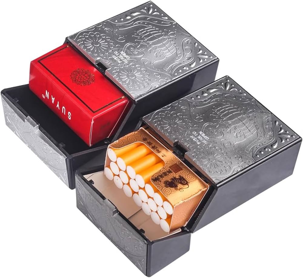 Amazon | タバコケース プラスチック シガレットケースは85mm20本の