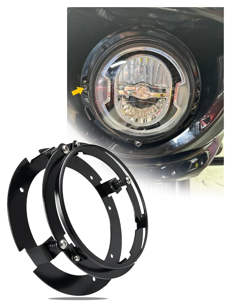 フォグランプ取付ブラケットツーリングソフテイルハーレー純正