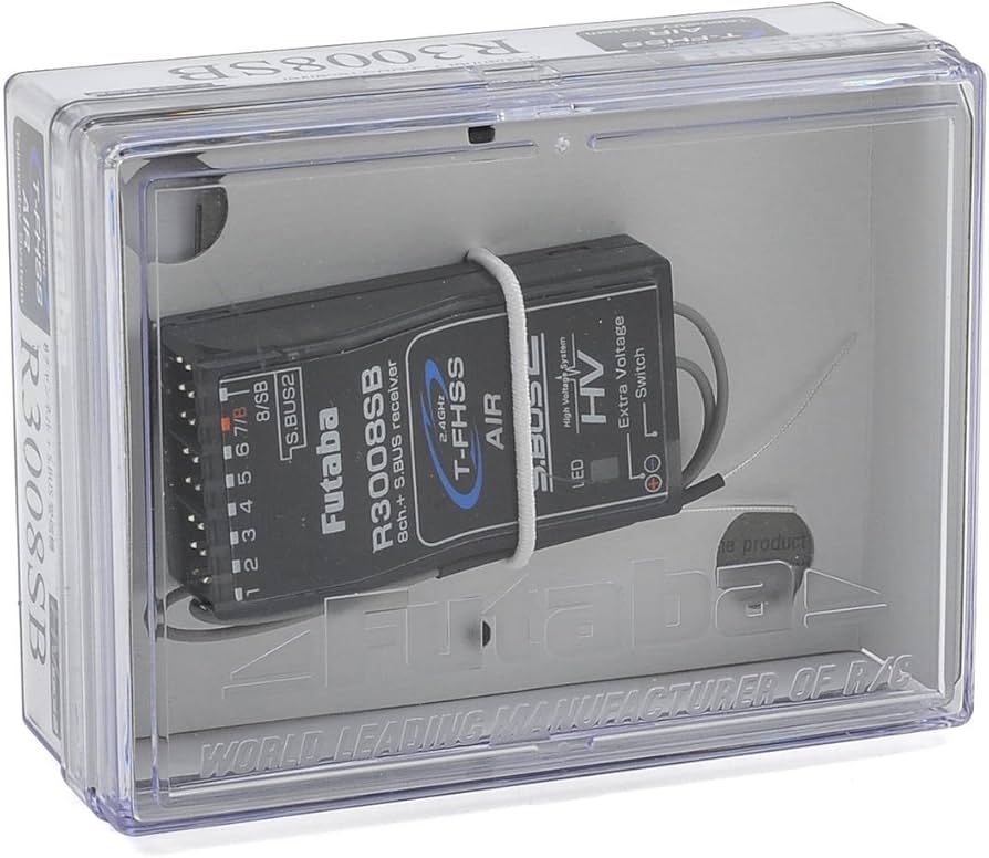 Amazon.com: Futaba R3008SB 2.4GHz T-FHSS 8/32-Channel S.Bus2 High
