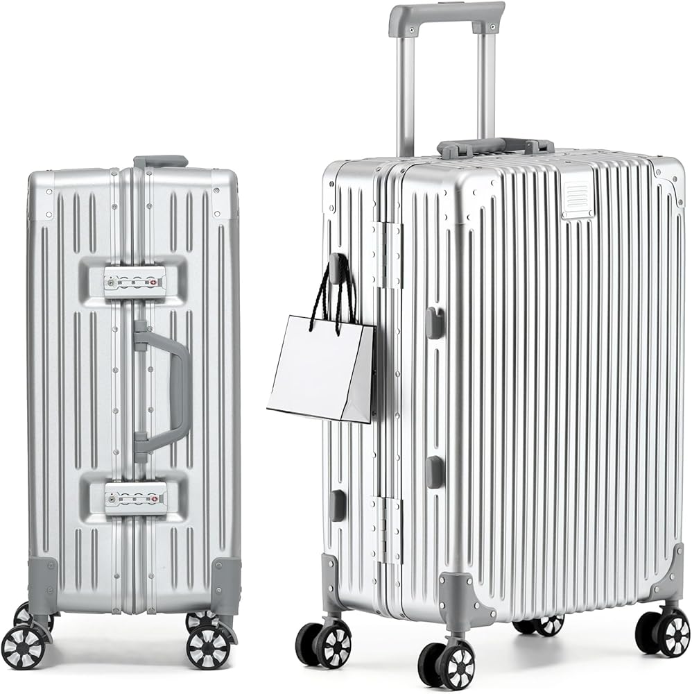 Amazon.co.jp: [Yuweijie] スーツケース アルミフレーム キャリー