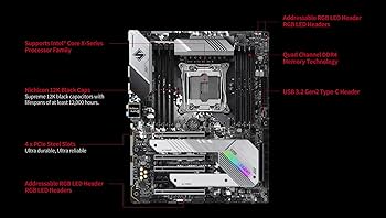 Amazon.com: ASRock X299 Steel Legend LGA2066 ATX Motherboard