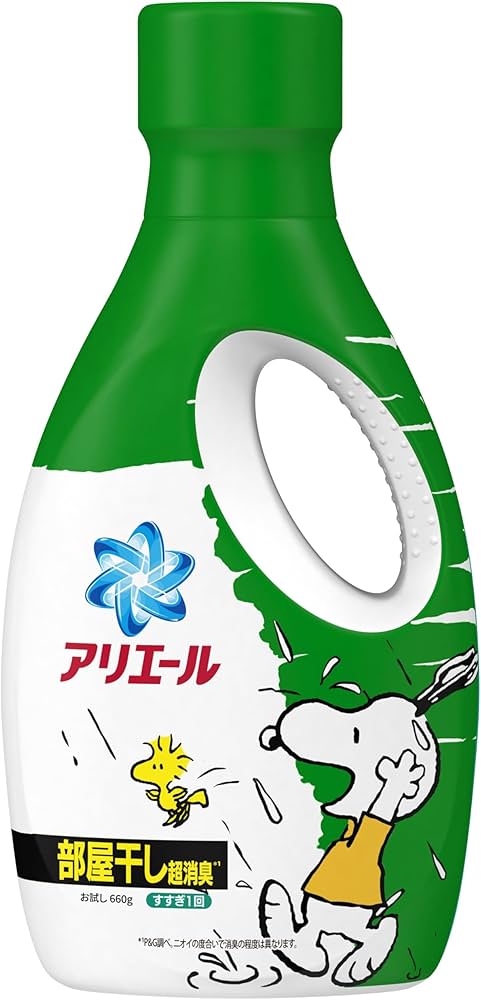 Amazon.co.jp: アリエール 洗濯洗剤 液体 部屋干し超消臭 天日干し級に