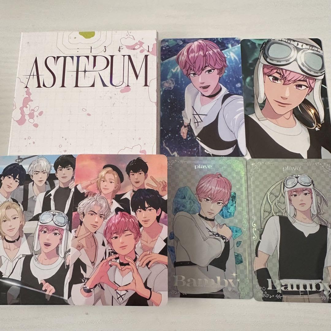 PLAVE プレイブ ASTERUM HMV 特典トレカ 2種 バンビ セット PLAVE