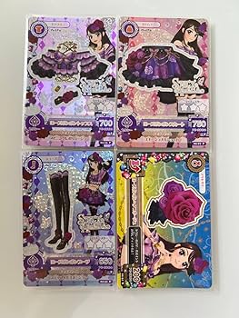 Amazon.co.jp: ち アイカツ アイカツカード 紫吹蘭 ローズボンボン