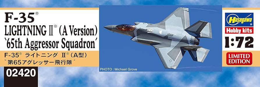 はち タミヤ F-35A アグレッサー飛行隊 はち タミヤ F-35A