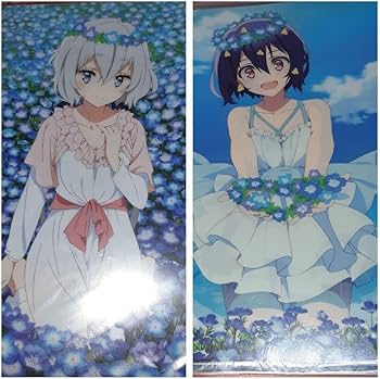 Amazon.co.jp: ゾンビランドサガ 紺野純子 水野愛 A3 クリアポスター 2