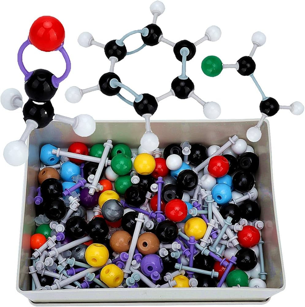 267 個の化学分子モデルキット分子モデルセット無機 & 有機化学用原子