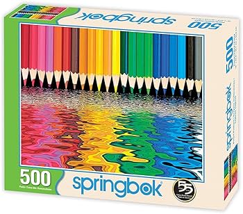 Amazon.co.jp: Springbok ペンシルプッシャー 500ピース