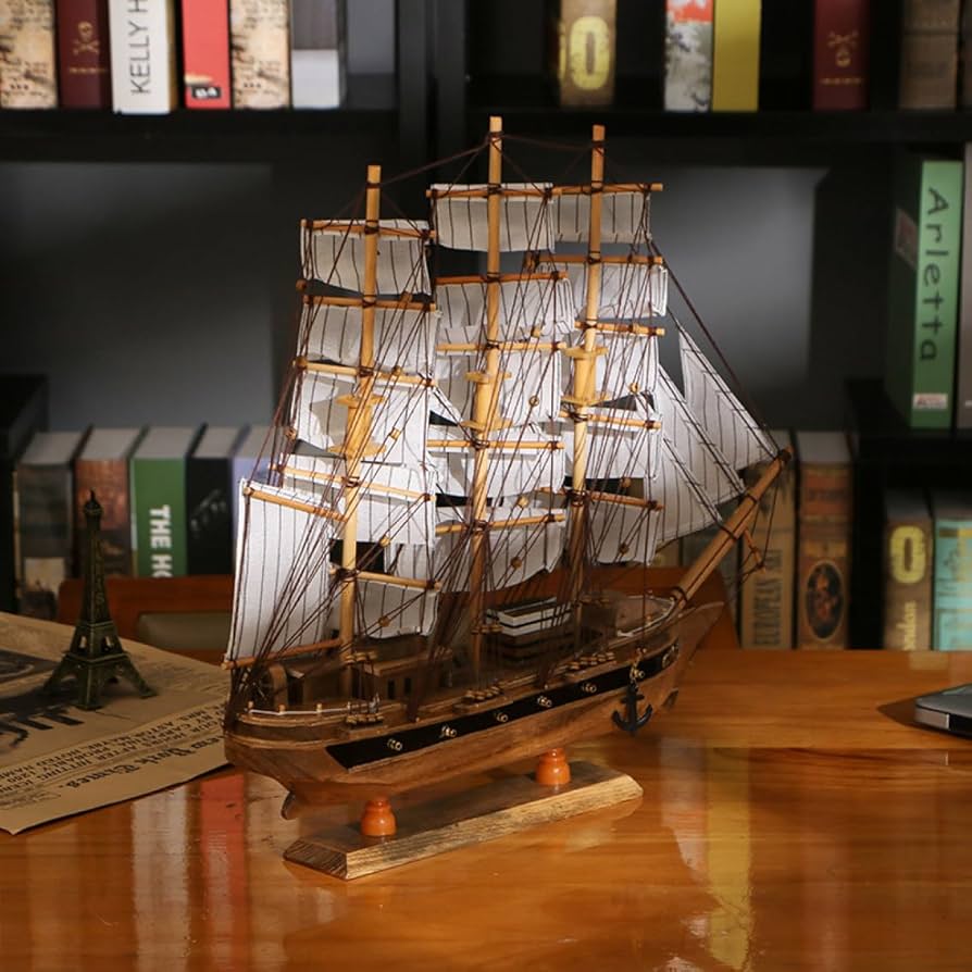 木製船の彫刻 アートオブジェ 宝船 高さ85センチ 船 オブジェ」の人気