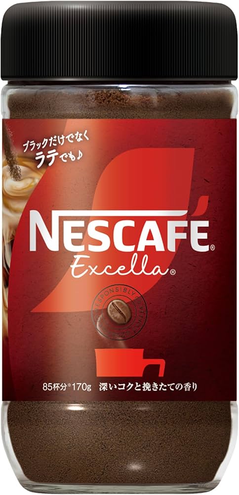 Amazon.co.jp: ネスカフェ エクセラ 170g(85杯分),瓶,レギュラー