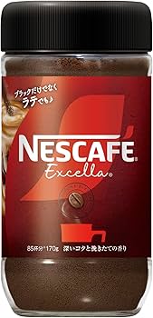 Amazon.co.jp: ネスカフェ エクセラ 170g(85杯分),瓶,レギュラー