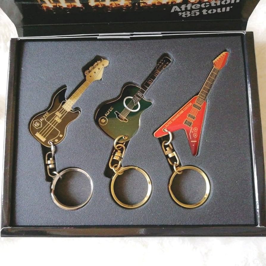 THE ALFEE 歌朱印アクリルキーホルダー 全10種コンプ 保護カバー10枚