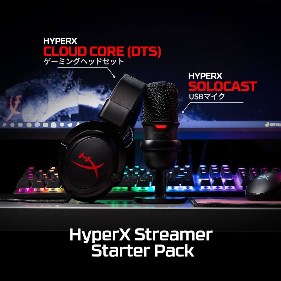 Amazon.co.jp: HyperXゲーム実況用スターターパック – HyperX Cloud