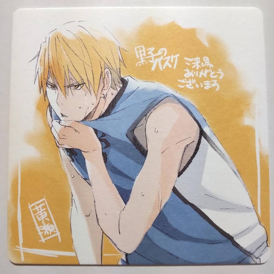 黒バス 黄瀬涼太 原作絵 ジャンプ展 ファン感謝デー 来場記念証 黒バス