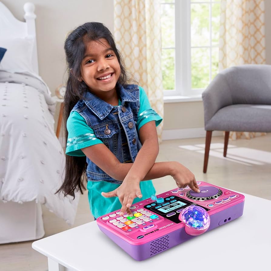 Amazon.com: VTech Kidi Star DJ Mixer, Pink : Toys & Games