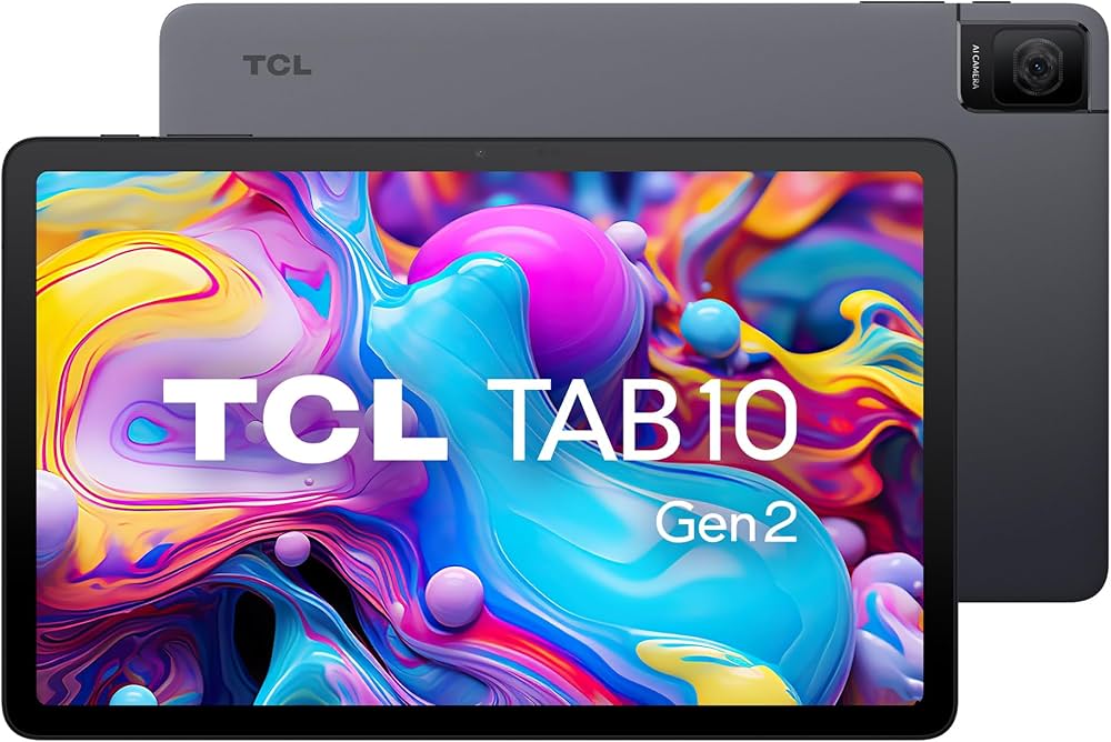TCL Tablet Android TAB 10 geração 2, Wi-Fi de 10,4 polegadas, 128
