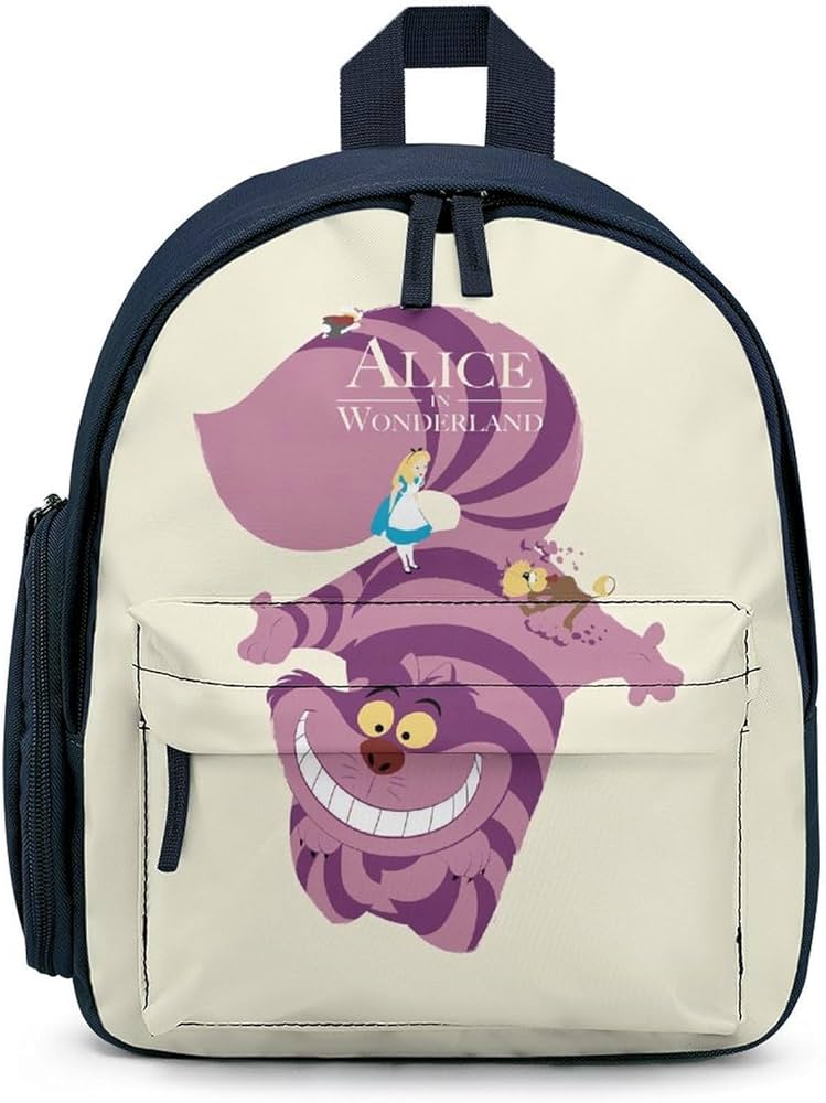 Amazon.co.jp: リュック 不思議の国のアリス チェシャ猫 スクール