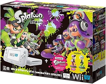 Amazon | Wii U スプラトゥーン セット (amiibo アオリ・ホタル付き