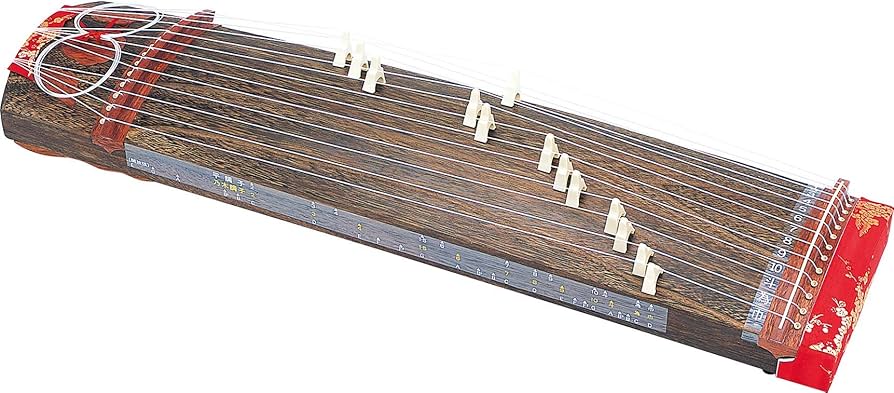 ゼンオン 全音 文化箏 ミニ短琴 短箏13弦ソフトケース付き 和楽器