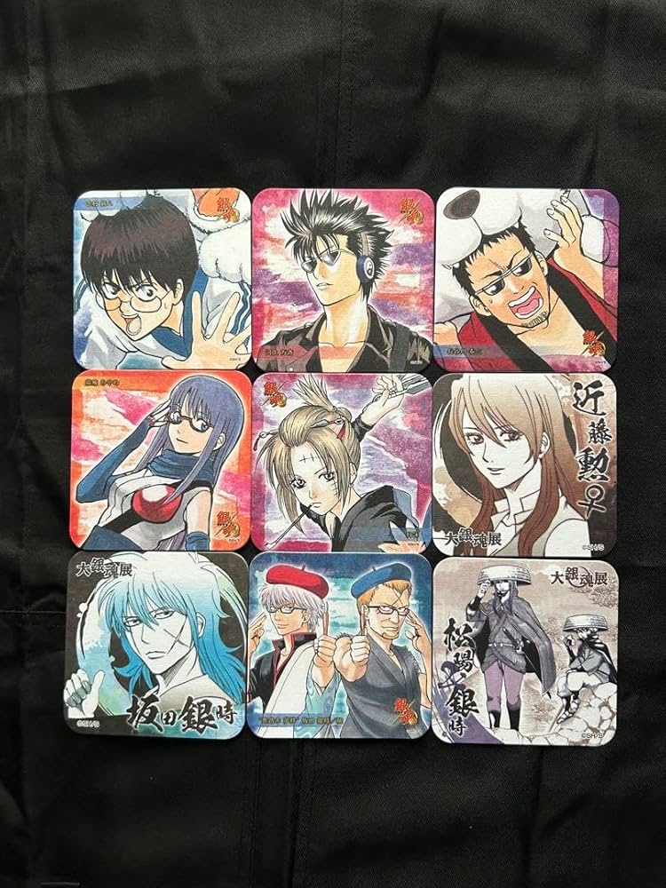 銀魂 大銀魂展 アートコースター 48種 第1弾 BOX購入特典 コンプセット