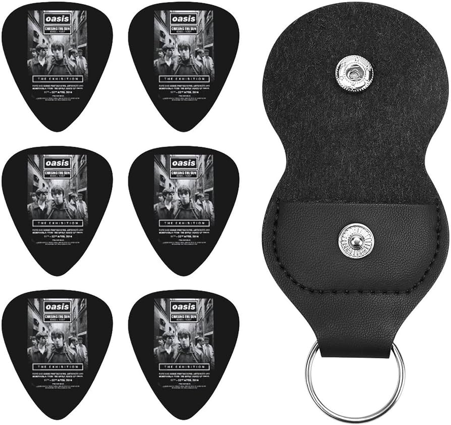 Amazon.co.jp: ギターピック 6枚セット OASIS オアシス バンド ギター