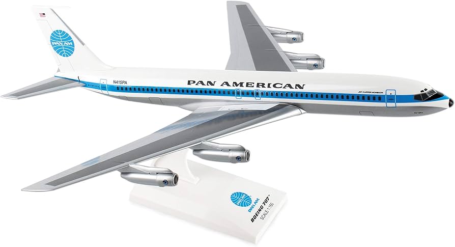 Amazon.com: Skymarks SKR877 Pan American World Airways 707 1/150