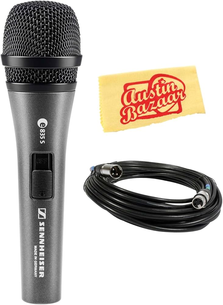 Amazon.co.jp: Sennheiser e835-S 手持ちダイナミックカーディオイド