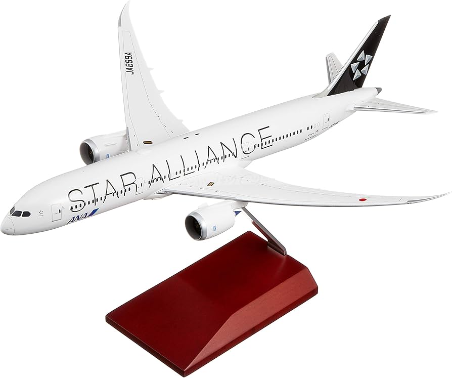 Amazon | 全日空商事 1/200 787-9 JA899A STAR ALLIANCE 限定 スナップ
