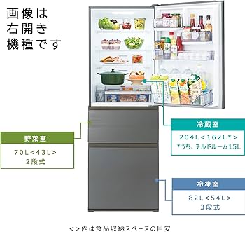 ⭐️高年式⭐️2023年製 TOSHIBA 356L冷蔵庫 GR-U36SV 自動製氷 3人〜4