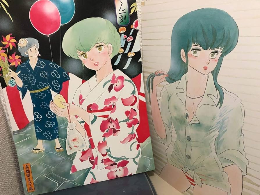 Amazon.co.jp: 高橋留美子 ☆ 書きおろしポスター集（8枚）めぞん一刻