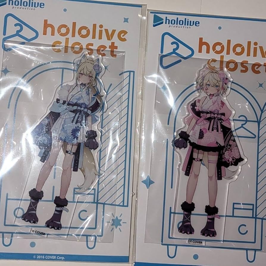 Amazon.co.jp: フワワ モココ ホロ ライブ EN Advent 正月衣装アクリル