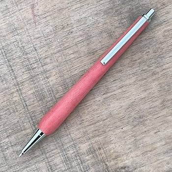 Amazon.co.jp: Slim 木軸シャープペンシル（ピンクアイボリー）0.5mm