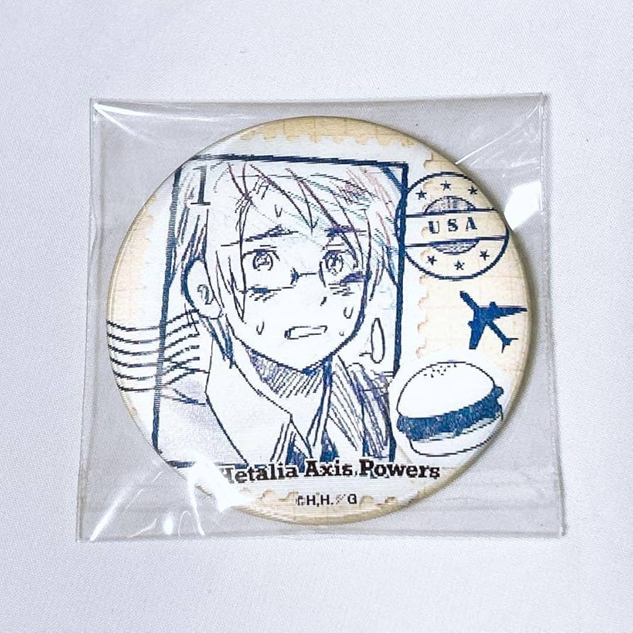 ヘタリア チェンジング缶バッジ アメリカ ヘタリア チェンジング缶