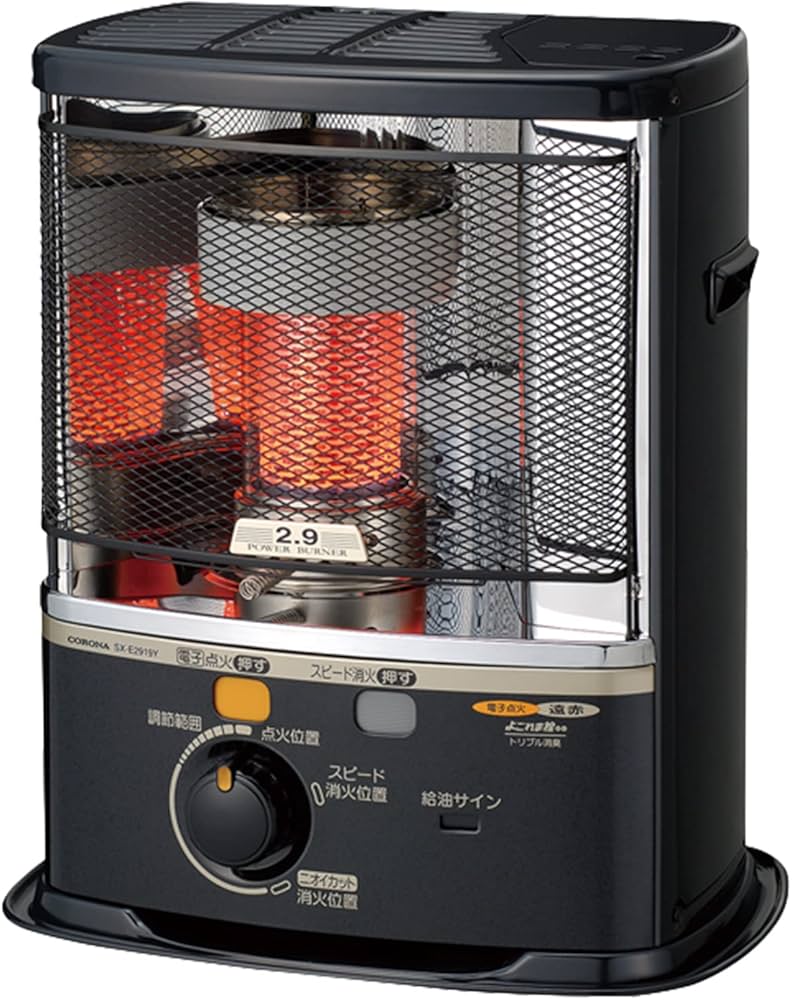 ☆コロナ 密閉式石油ストーブ ポット式 FF-6811PR 2011年製 ☆コロナ 密閉